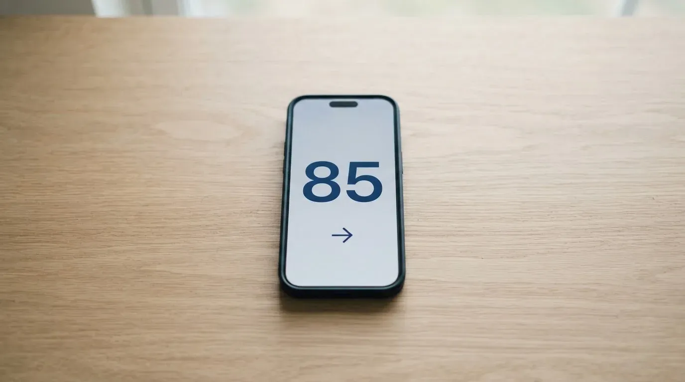 A phone showing a stablecoin transfer screen