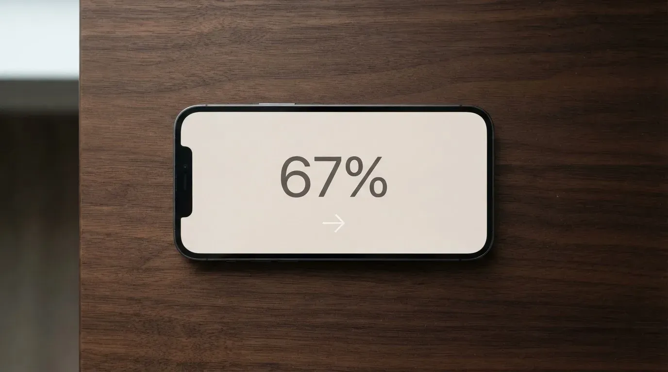 A phone showing a stablecoin transfer screen