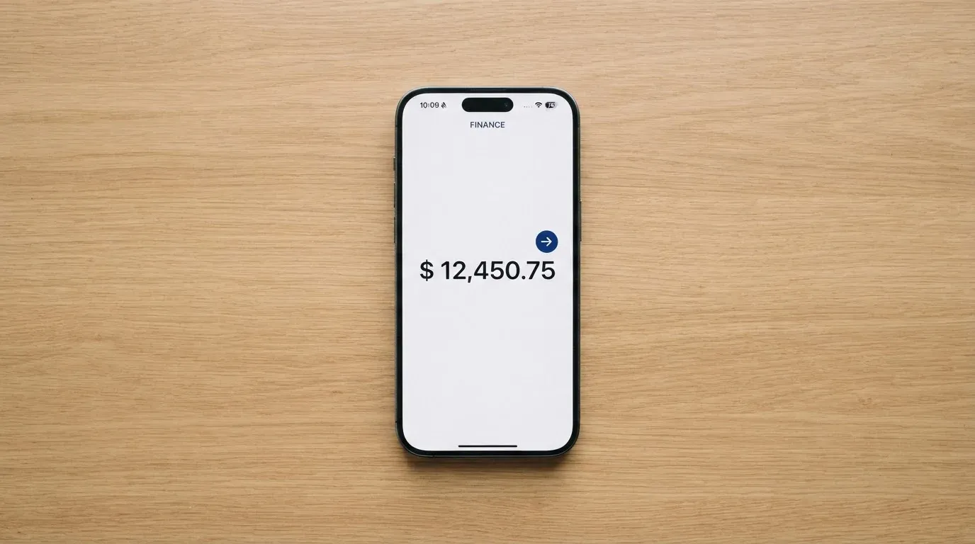 A phone showing a stablecoin transfer screen